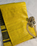 Ghicha Sari Yellow (Silk Mark)