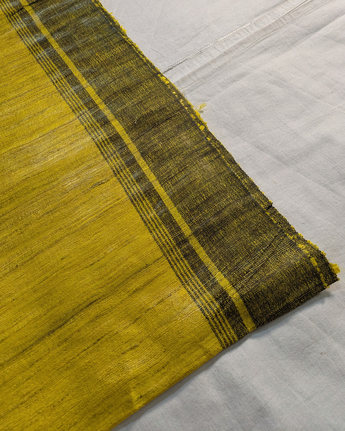 Ghicha Sari Yellow (Silk Mark)