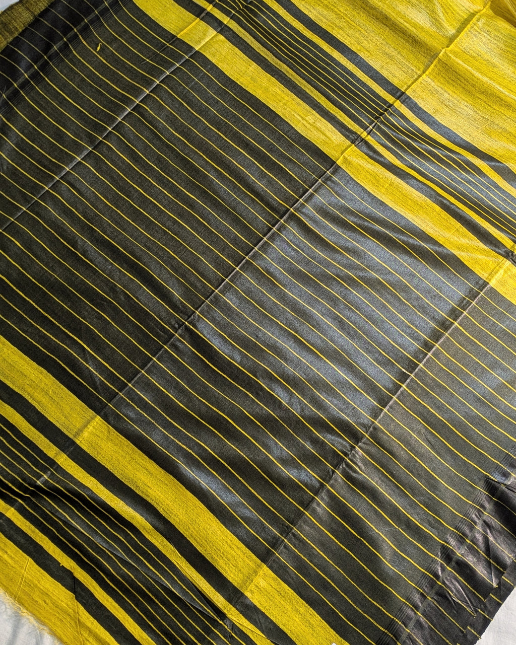 Ghicha Sari Yellow (Silk Mark)