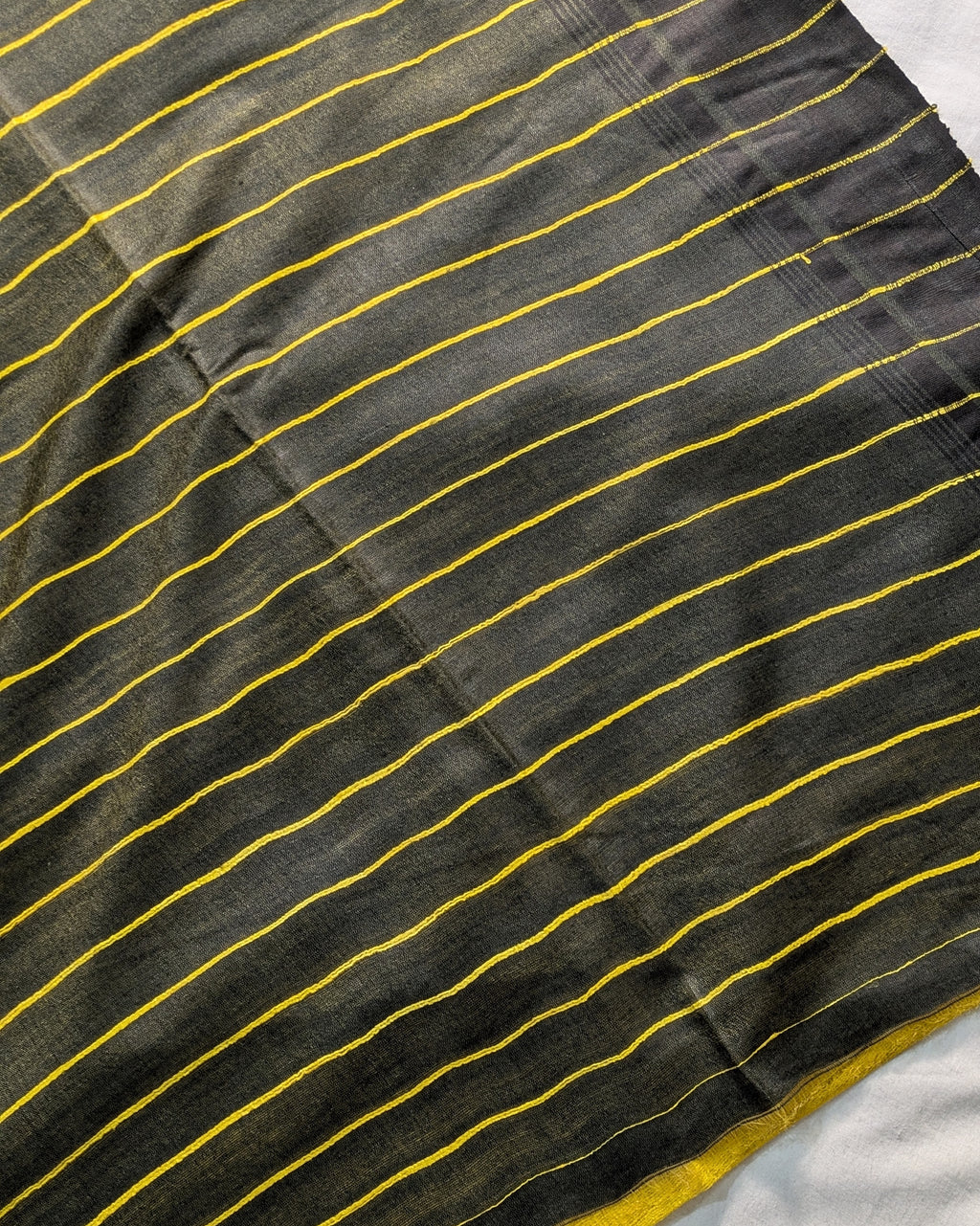 Ghicha Sari Yellow (Silk Mark)