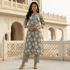 Three Piece Kurti