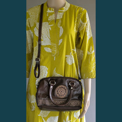 Leather Bag from Santiniketan