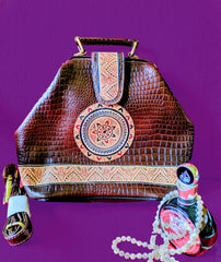 Leather Bag from Santiniketan