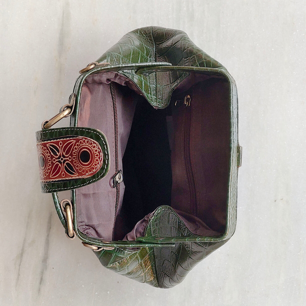 Leather Bag from Santiniketan