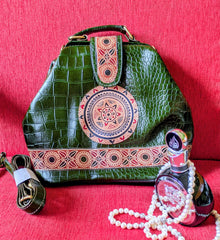 Leather Bag from Santiniketan