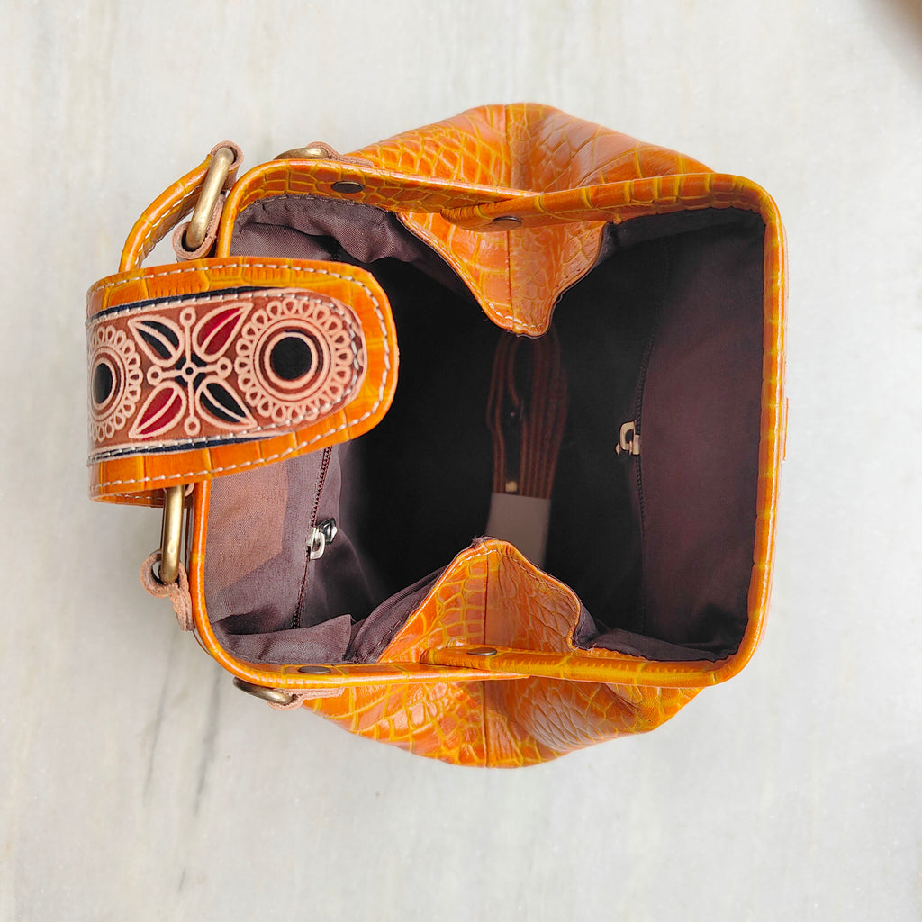 Leather Bag from Santiniketan